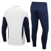 Italië Trainings Sweatshirt Pak Quarter-zip 2023-24 Witte - Heren